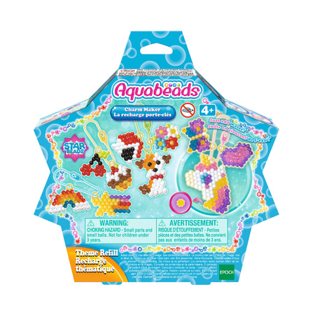Aquabeads Koraliki Gwiazdki czarujące zawieszki 31770