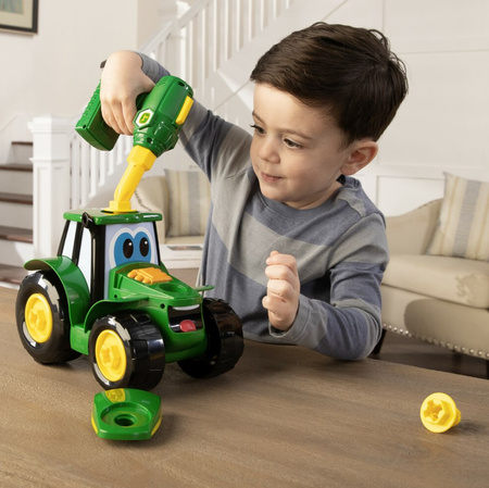 John Deere Zbuduj Traktor Johnny - Tomy 46655