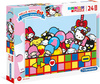 CLEMENTONI Puzzle 24 maxi Super kolor Hello Kitty 24202 24202