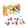 Puzzle wzory, kolory - Sówka Mądra Główka 1820 1820