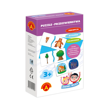 Puzzle przeciwieństwa - zabawa i nauka 1840 1840