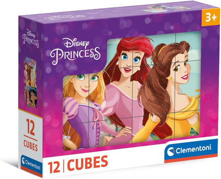 Cubi klocki 12 Disney Princess  41197