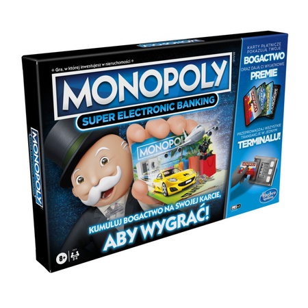 Gra MONOPOLY Super Electronic Banking E8978