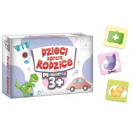 Dzieci kontra rodzice gra Memorki 3+ 71252