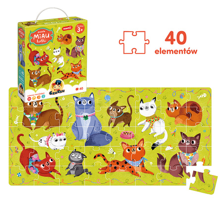 CzuCzu Puzzle Miau Kotki 3+ 92184