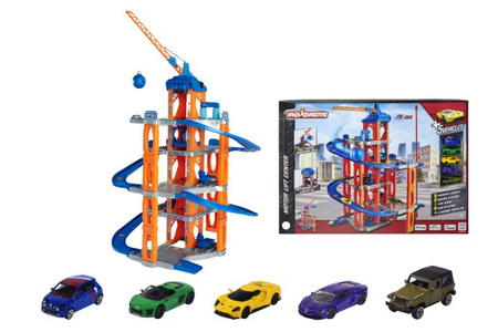 Majorette Motor Lift Center + 5 autek 205-9987 205-9987