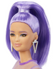Barbie lalka Fashionistas fioletowe włosy  HBV12