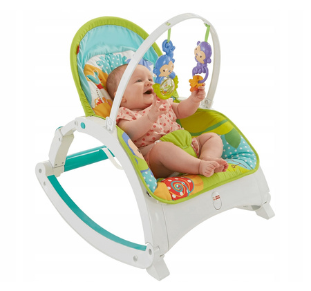 Fisher-Price BG Fotelik-bujaczek Od niemowlaka do przedszkolaka 18kg CMR10 CMR10