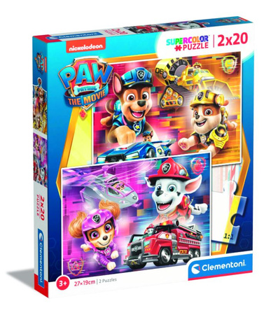 Psi Patrol The Movie - 2x20 el. - Supercolor Puzzle 24786