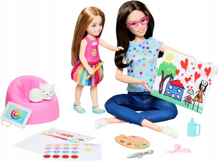 Barbie Arteterapia zestaw 2 lalki HRG48