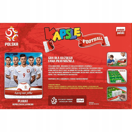 Gra zręcznościowa Kapsle Football PZPN  01899