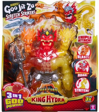 Goo Jit Zu Lava Fury King Hydra 42948
