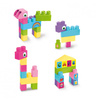 Big Blocks klocki 26 elementów różowe 41590