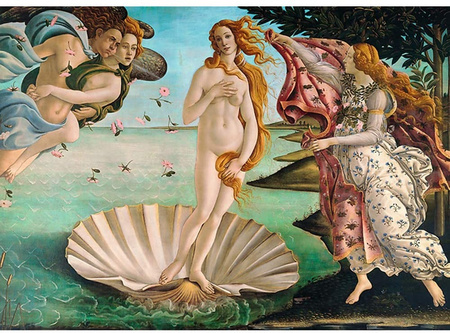 Puzzle 1000 Narodziny Venus Sandro Botticelli Art Coll 10589