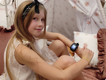 Smartwatch KidiZ TOP czarny 02011