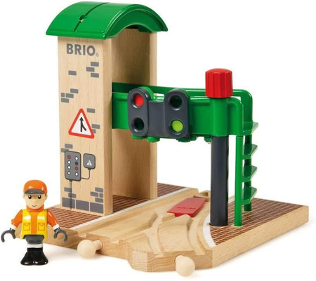 RAVENSBURGER Brio Zwrotnica z sygnalizacją 674000 33674 33674