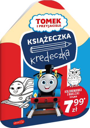 Książeczka kredeczka Tomek i przyjaciele 80693