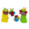 Lamaze TOMY zestaw grzechotek robaczki na rączki LC27634
