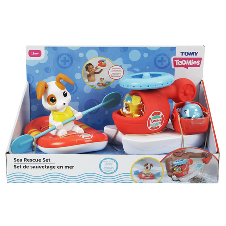 TOMY TOOMIES Morscy ratownicy zestaw do wanny  E73307
