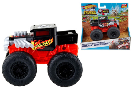 Hot Wheels Monster Truck 1:43 auto dźwięki HDX60