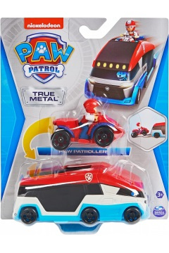 Psi Patrol Metalowy patrolowiec z quadem i figurką Rydera 6062573