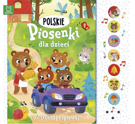 Słuchaj i śpiewaj Polskie piosenki dla dzieci  33394