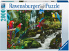 Puzzle RAVENSBURGER 2000 elementów Papugi w dżungli 17111