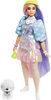 Barbie Extra Moda - lalka i błyszczące akcesoria GVR05