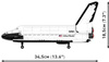 Historical Collection Space Shuttle Atlantis 685 elementów 1930 1930