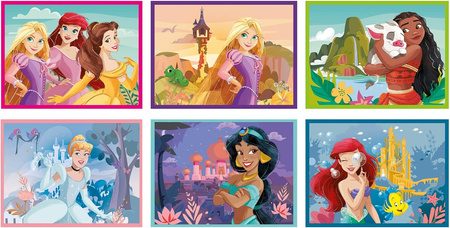 Cubi klocki 12 Disney Princess  41197