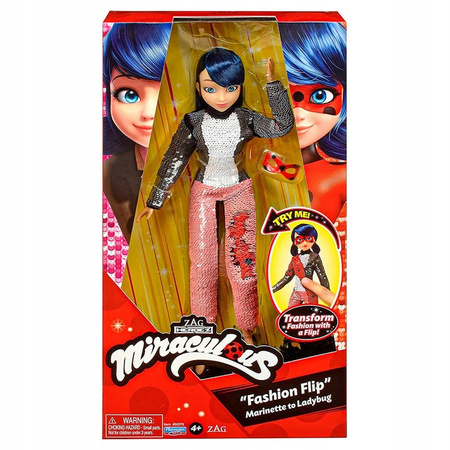 Miraculous lalka Biedronka Fashion Flip P50375