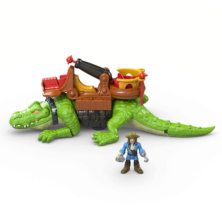 Fisher-Price Imaginext Kroczący Krokodyl Zabawka DHH63