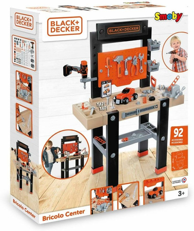 Smoby Black + Decker Warsztat Bricolo Center 360727