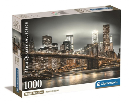Puzzle 1000 elementów Compact New York skyline 39704