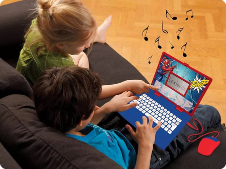 Laptop edukacyjny Lexibook Spider-Man PL/EN JC598SPi17