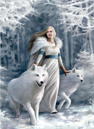 Puzzle 1000 Collection Anne Stokes Winter Guardians 39477