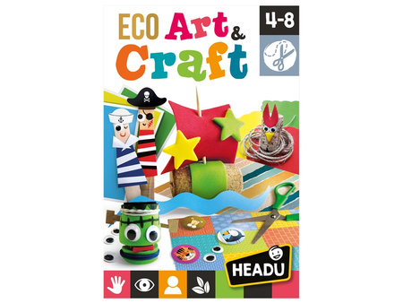 Eko art and craft dla dzieci 4-8 lat HEADU MU27873