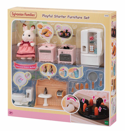 Sylvanian Kompletny zestaw urządzeń domowych 5449