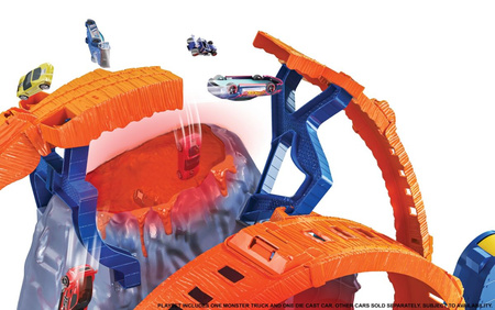 Hot Wheels Monster Trucks Wulkan kaskaderska arena GYL14