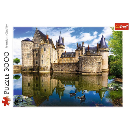 PUZZLE 3000 Zamek w Sully-sur-Loire Francja 33075