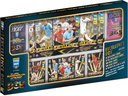 Panini FIFA 365 Adrenalyn XL Excellence Box - Kolekcjonerskie Karty 22551