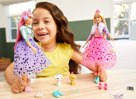 Barbie lalka Przygody księżniczek 1 Barbie GML76 GML76