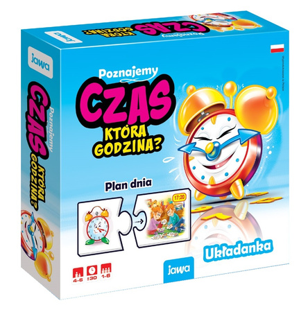 Poznajemy CZAS - układanka  GRA-96