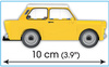 COBI CARS Trabant 601 + Caravan 223 klocki 24590 24590