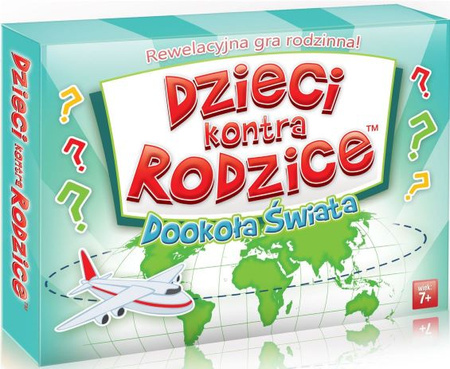 Dzieci kontra rodzice gra Dookoła świata 71168 71168