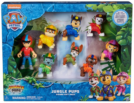 Psi Patrol Jungle zestaw 8 figurek 6068184