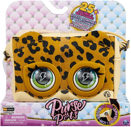 Purse Pets Leopard torebka zamykająca oczy 6062243