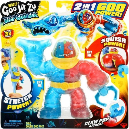 Goo Jit Zu figurka Deep Goo Sea Double Tyro 42685