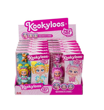 Kookyloos Pets Party lalka 8 wzorów 32190