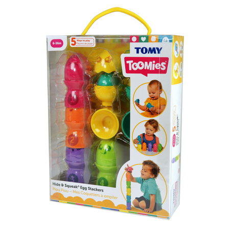 TOMY TOOMIES piramidka z jajeczek E73083 E73083